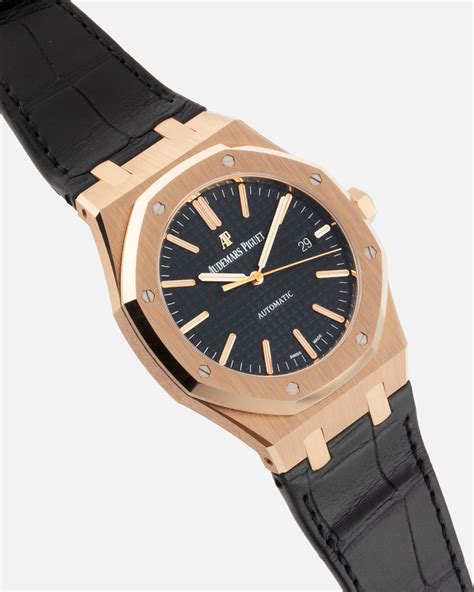 audemars piguet royal oak rose gold iced out|audemars piguet chronograph rose gold.